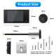 Interphone Vidéo Écran 3.5 Pouces Caméra 2MP Vision Grand Angle 170 Degrés - www.yonis-shop.com