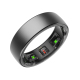 Bague Connectée Taille 13 Argentée Avec Suivi Cardiaque Et Sommeil Modes Sportifs Multiples Étanche Bluetooth 5.2 Chargement ...