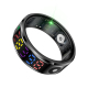 Bague Connectée Or Taille 11 Suivi Cardiaque Oxygène Sommeil Modes Sportifs Étanche Bluetooth 5.1 Compatible Android iOS - ww...