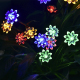 Lampe Solaire De Jardin Lotus À 16 LED Multicolores IP65 Hauteur 70 Cm Autonomie 10 À 18 Heures - www.yonis-shop.com