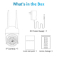 Caméra De Surveillance WiFi 3MP Vision Nocturne Couleur Détection De Mouvement Alarme Sonore Intercom Bidirectionnel IP66 Éta...