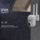 Caméra De Surveillance WiFi 3MP Vision Nocturne Couleur Détection De Mouvement Alarme Sonore Intercom Bidirectionnel IP66 Éta...