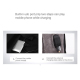Sac À Dos Ordinateur Multifonction Avec Port USB Externe Grand Format Pour 15.6 Pouces - www.yonis-shop.com