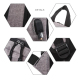Sac À Dos Ordinateur Multifonction Avec Port USB Externe Grand Format Pour 15.6 Pouces - www.yonis-shop.com