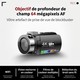 Caméscope Numérique 4K HD Vision Nocturne Colorée Sans Lumière Avec Écran LCD Rotatif et Zoom Puissant - www.yonis-shop.com