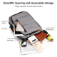 Sac À Dos Ordinateur Multifonction Résistant À L'eau Avec Bretelles Ergonomiques Et Compartiments Multiples Pour Voyage - www...