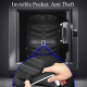Sac À Dos Ordinateur Grande Capacité Étanche Avec Interface USB Et Poche Anti-Vol - www.yonis-shop.com