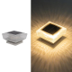 Lampe Solaire LED Pour Cour Jardin Et Clôture Lumière Chaude IP65 Autonomie 8 À 10 Heures Allumage Automatiqueη - www.yonis-s...