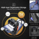 Sac À Dos Ordinateur Grande Capacité En Cuir Véritable Avec Ports USB Et Type-C - www.yonis-shop.com