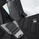 Sac À Dos Ordinateur Grande Capacité En Cuir Véritable Avec Ports USB Type-C Noir - www.yonis-shop.com