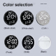 Horloge Murale LED Connectée Avec Lumière RGB Et Contrôle App Wifi Pour Une Ambiance Personnalisée - www.yonis-shop.com