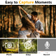 Caméscope Numérique HD 1080P Avec Écran Couleur Grand Angle 140° WiFi Batterie Longue Durée - www.yonis-shop.com