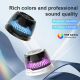 Mini Enceinte Bluetooth RGB Portable Haut-Parleur Sans Fil Chargeur Téléphone Magnétique Son Haute Définition Autonomie 3-5 H...
