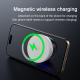 Mini Enceinte Bluetooth RGB Portable Haut-Parleur Sans Fil Chargeur Téléphone Magnétique Son Haute Définition Autonomie 3-5 H...