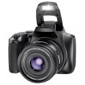 Appareil Photo Num&eacute;rique 64MP 4K &Eacute;cran 3 Pouces Zoom Optique 10X Zoom Num&eacute;rique 4X Stabilisation &Eacute;lectronique WiFi Carte M&eacute;mo...