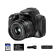 Appareil Photo Numérique 64MP 4K Écran 3 Pouces Zoom Optique 10X Zoom Numérique 4X Stabilisation Électronique WiFi Carte Mémo...