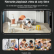Camera IP WiFi HD 1080P Vision Nocturne Grand Angle 180° Surveillance à Distance Stockage Cloud - www.yonis-shop.com