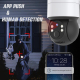 Caméra IP HD 2MP Étanche Sans Fil WiFi Solaire Vision Nocturne Détection Mouvement Intercom Bidirectionnel - www.yonis-shop.com