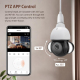 Caméra Ampoule De Surveillance E27 5MP Avec Éclairage LED Vision Nocturne Audio Bidirectionnel Et Rotation 355° - www.yonis-s...