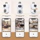 Ampoule Caméra Intelligente Avec Suivi De Mouvement Et Vision Nocturne Full HD 360° - www.yonis-shop.com