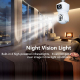 Ampoule Caméra Intelligente Avec Suivi De Mouvement Et Vision Nocturne Full HD 360° - www.yonis-shop.com