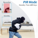Mini Camera 1080P HD Vision Nocturne PIR Détection de mouvement 11H Recording 40D Standby 120° Angle 30FPS 128GB Support - ww...