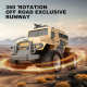 Véhicule Blindé Radiocommandé Tout-Terrain Amphibie Étanche 4x4 Avec Télécommande 2,4 GHz Et 30 Minutes D’Autonomie - www.yon...