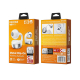 Écouteur Sans Fil À Clip Métallique Pour Musique Et Appels Bluetooth 6.0 Audio Haute Fidélité Microphone HD - www.yonis-shop.com