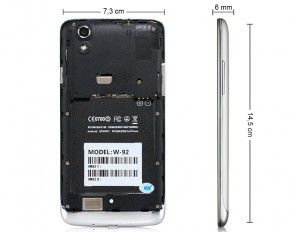 Smartphone Android 5 pouces 4.4 KitKat