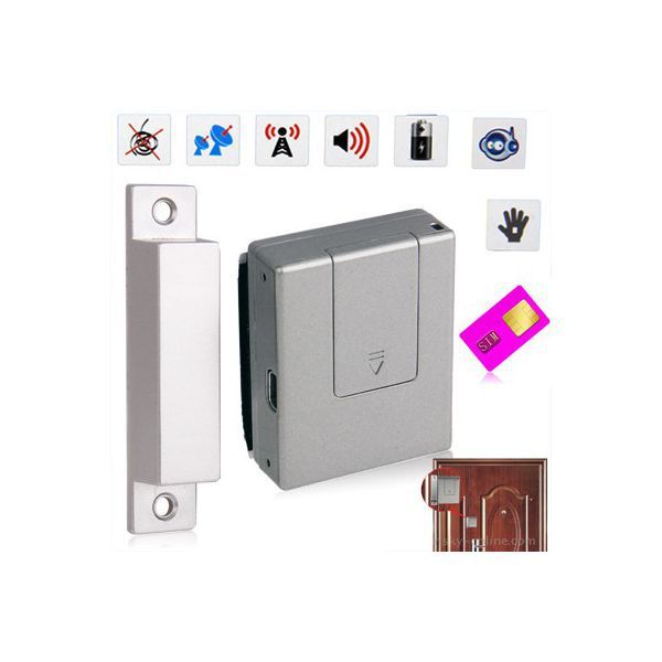 Micro espion GSM d&eacute;tecteur d'ouverture de porte