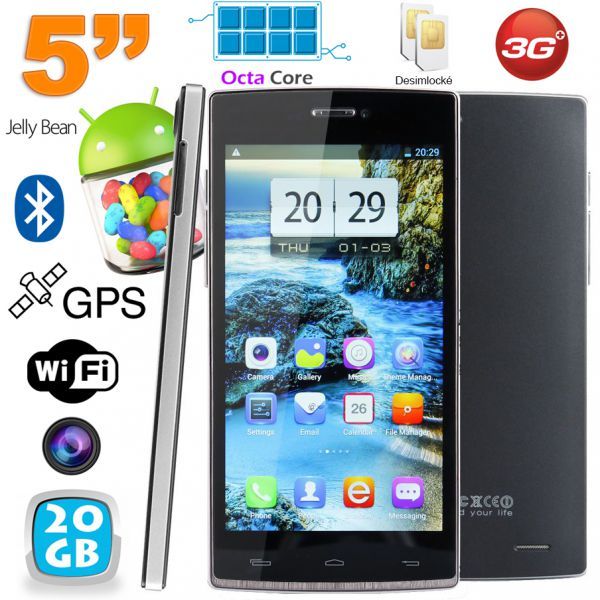 Smartphone Octa Core 5 pouces