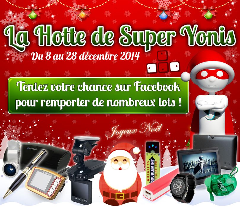 Jeu concours : La hotte de Super Yonis