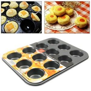 plaque de 12 moules pour petits gateaux muffins