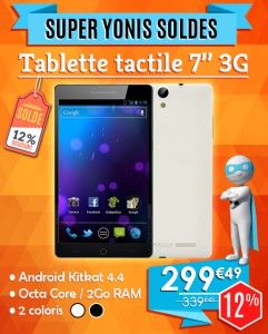 Nos meilleures tablettes tactiles à des prix qui déchirent