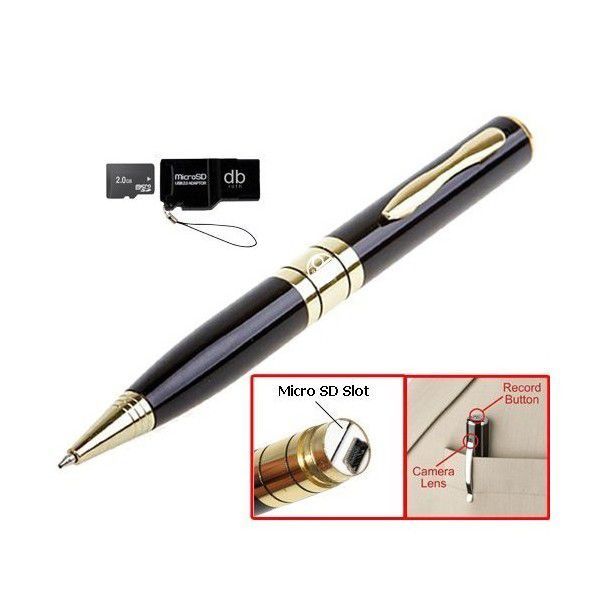 stylo cam&eacute;ra espion 