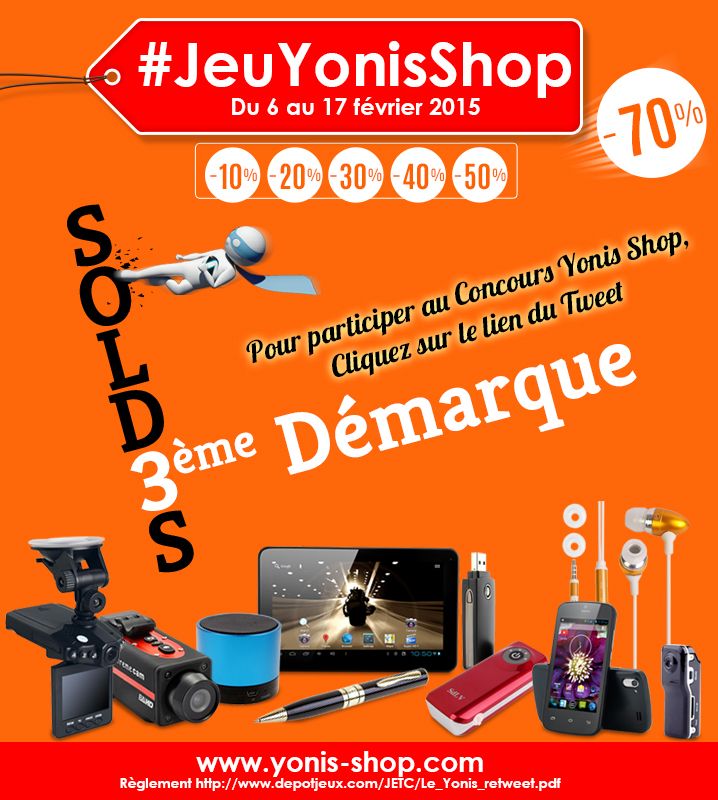 jeu soldes concours produits high tech