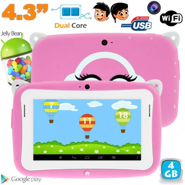 Tablette tactile 4.3 pouces pour enfant Tablette tactile 4.3 pouces pour enfant