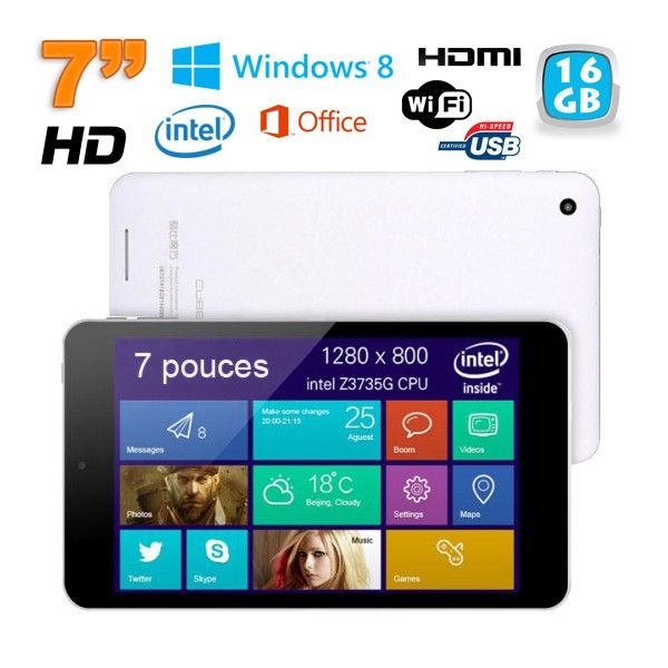 tablette tactile windows 8 7 pouces