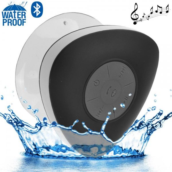 enceinte Bluetooth grise