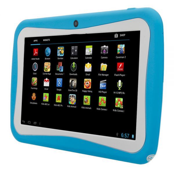 tablette tactile enfant yokid educative 7 pouces android 4 1 bleu