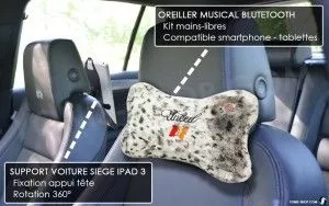 coussin bluetooth auto