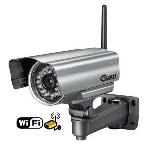 Cam&eacute;ra ip wifi ext&eacute;rieur iPhone iPad Android vision nocturne &eacute;tanche