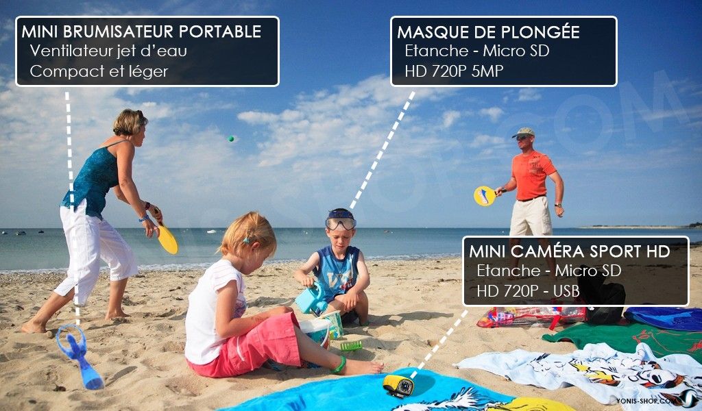 produits high tech plage