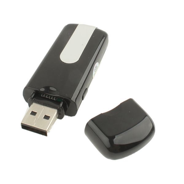 Cl&eacute; USB cam&eacute;ra espion d&eacute;tecteur de mouvement U8 Micro SD