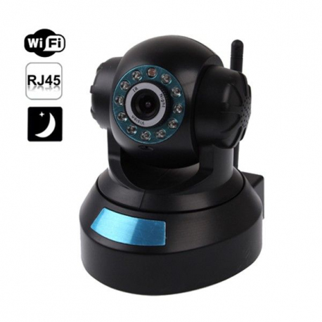 Cam&eacute;ra ip WiFi motoris&eacute;e Android iPhone tablette vision nocturne