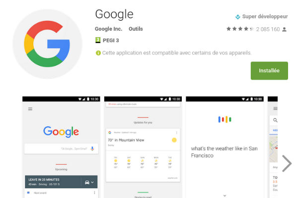 Google Now dispose de nombreuses fonctionnalit&eacute;s