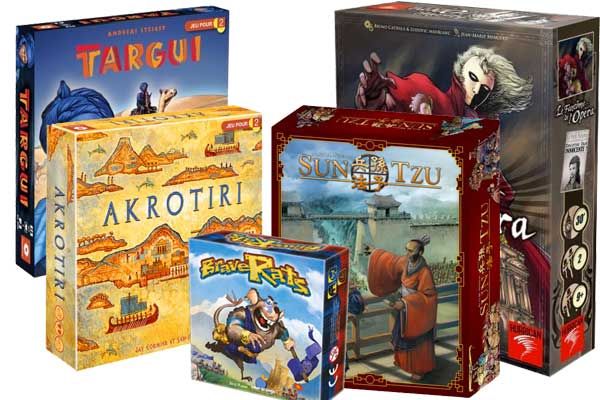 Les nouveaux titres se multiplient parmi les jeux de société Les nouveaux titres se multiplient parmi les jeux de société