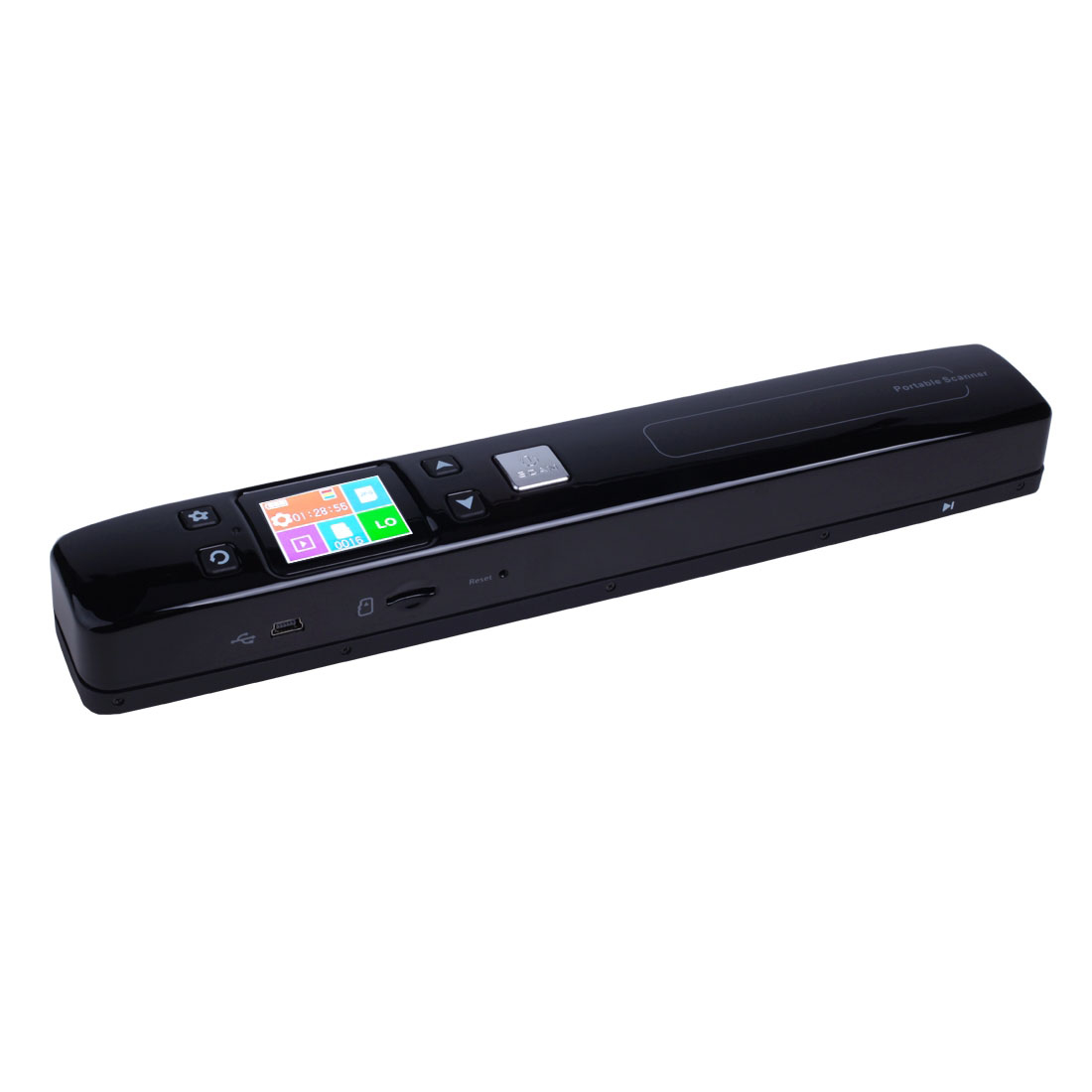 L’interface du scanner