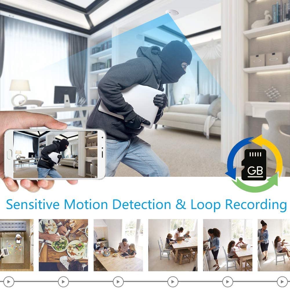 Une caméra espion comme détecteur de mouvement performant