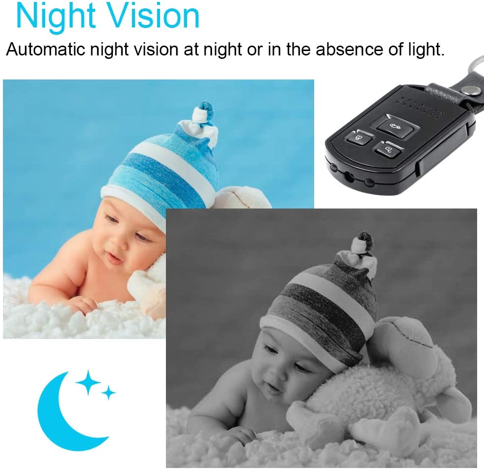 Une vision nocture grâce aux capteurs IR de ce porte clé connecté